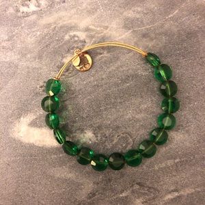 Alex and Ani Green Emerald Bracelet